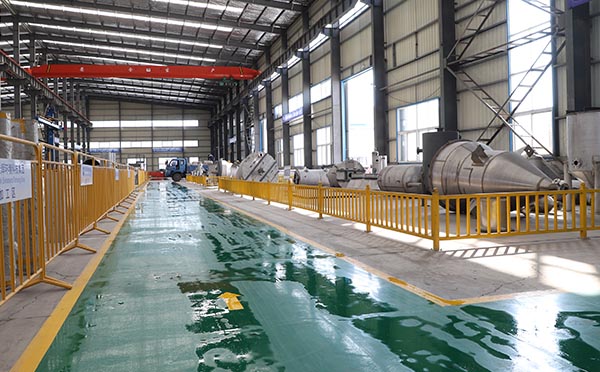 MVR蒸發(fā)器廠家制造車間 MVR蒸發(fā)器廠家制造車間