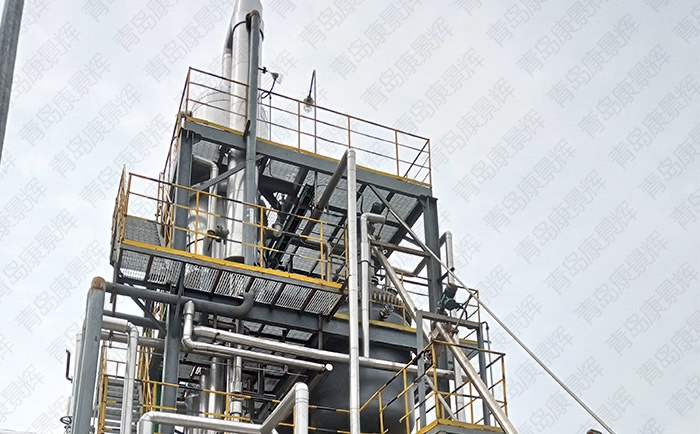 鉆井含鹽廢水MVR蒸發(fā)器案例實拍