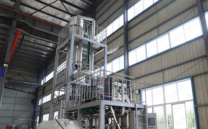 單效降膜蒸發(fā)器結(jié)構(gòu) 單效降膜蒸發(fā)器結(jié)構(gòu)